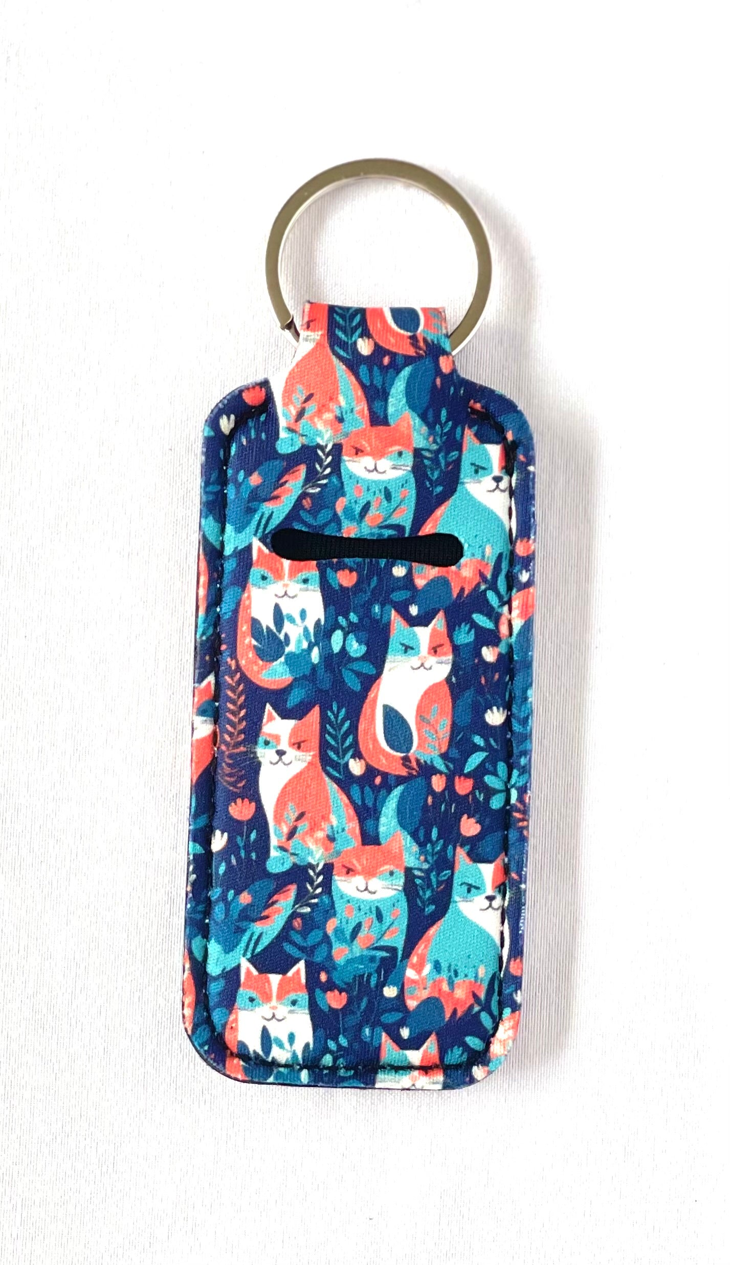 Kitty Cat Chapstick Keychains